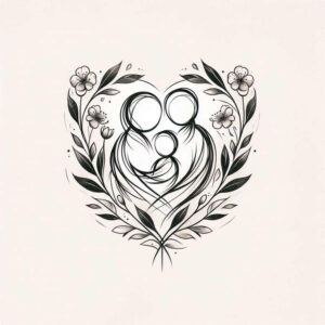 family tattoo design ideas Realism reflection effect trust embodying endurance