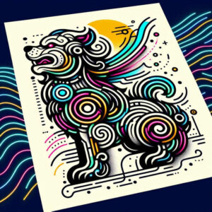 mystical-foo-dog-neotraditional-color-richness-for-shoulder – tattoo design ideas free ai generated – Gallery: foo-dog-inkby-ai
