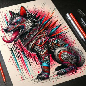 guardian-spirit-dog-realism-subtle-gradients-for-nape – tattoo design ideas free ai generated – Gallery: foo-dog-inkby-ai