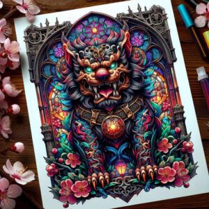 protective-foo-dog-realism-refined-highlights-for-upper-arm – tattoo design ideas free ai generated – Gallery: foo-dog-inkby-ai