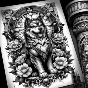 foo-dog tattoo design ideas bold motifs powerful presence for fingers
