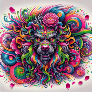 foo-dog tattoo design ideas Realism color precision tribal motifs meaning resilience