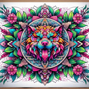 legendary-guardian-for-men-neotraditional-intricate-shading-for-temple – tattoo design ideas free ai generated – Gallery: foo-dog-inkby-ai
