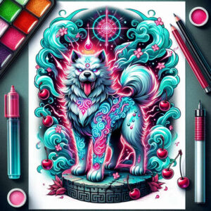 home-protector-realism-micro-detail-for-arm – tattoo design ideas free ai generated – Gallery: foo-dog-inkby-ai