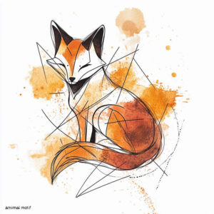 foxes tattoo design ideas refined color palette detailed facial features for toe