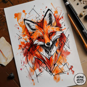 foxes tattoo design ideas subtle highlights sleek embodying endurance