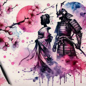 japanese-folklore-tattoo-realism-light-play-for-neck – tattoo design ideas free ai generated – Gallery: geisha-and-samurai-inkby-ai