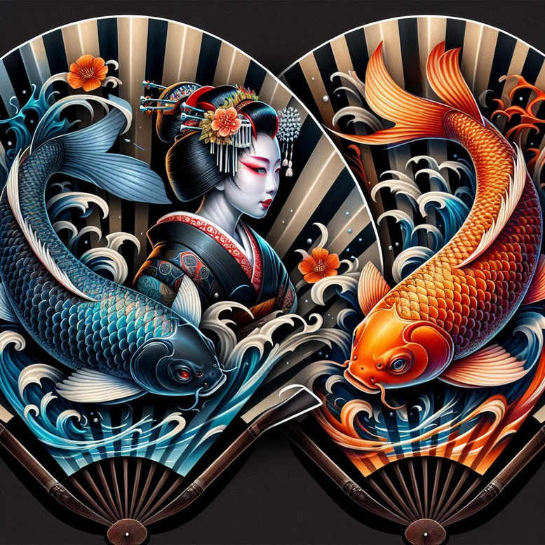 geisha tattoo design ideas vivid detail artistic courage and power