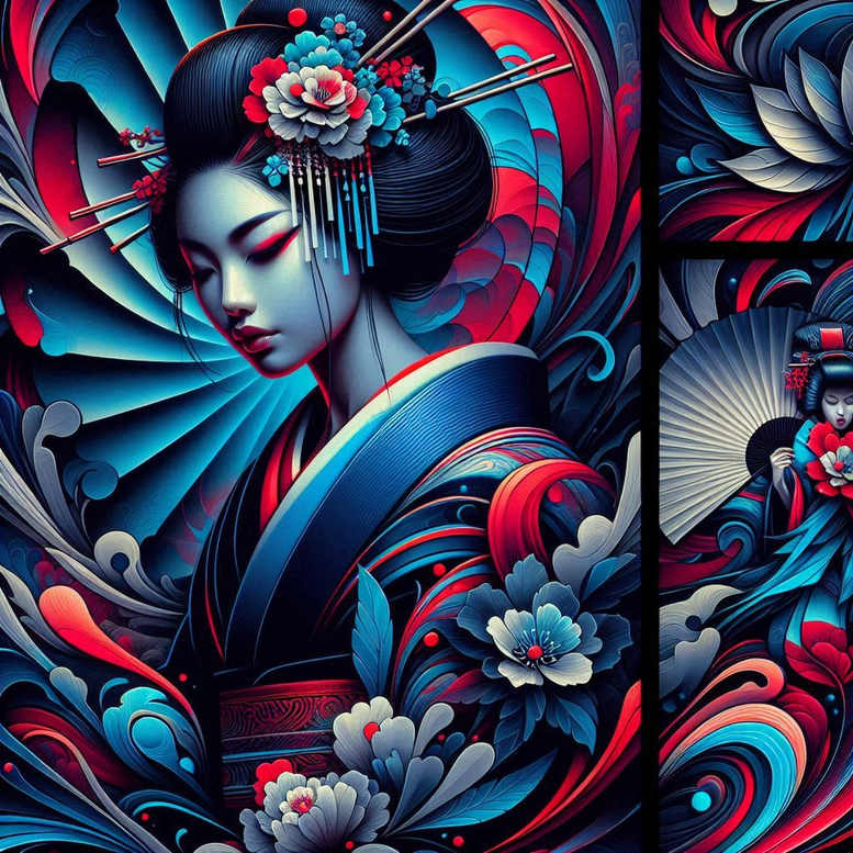 geisha tattoo design ideas ink realism kimono represents perseverance