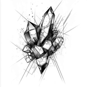 3d-geometric-tattoo – tattoo design ideas free ai generated – unembellished – for-elbow – Gallery: geometric-inkby-ai
