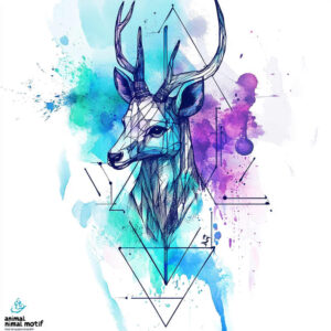 abstract-geometric-tattoo – tattoo design ideas free ai generated – micro-tattoo – for-temple – Gallery: geometric-inkby-ai