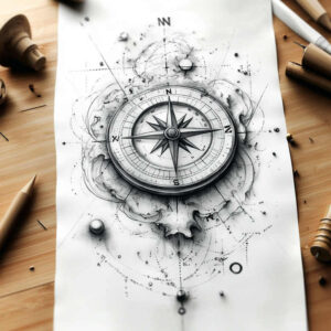 dynamic-geometric-tattoo – tattoo design ideas free ai generated – simple-icon – for-hand – Gallery: geometric-inkby-ai