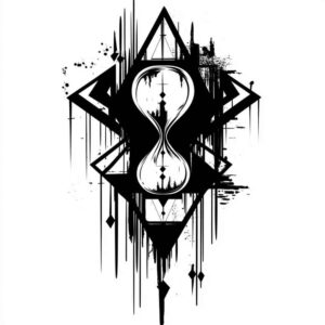futuristic-geometric-tattoo – tattoo design ideas free ai generated – few-strokes – for-outer-arm – Gallery: geometric-inkby-ai