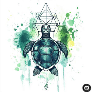 geometric-design-tattoo – tattoo design ideas free ai generated – mini-geometry – for-lower-chest – Gallery: geometric-inkby-ai
