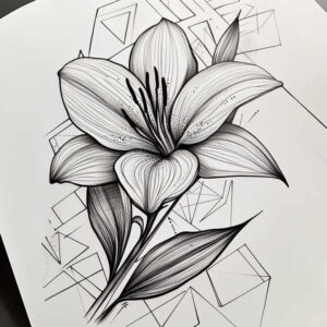 geometric-design-tattoo – tattoo design ideas free ai generated – subtle-motif – for-shoulder – Gallery: geometric-inkby-ai