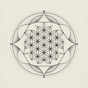 geometric-detail-tattoo – tattoo design ideas free ai generated – gentle – for-neck – Gallery: geometric-inkby-ai