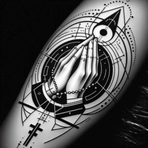 geometric-expression – tattoo design ideas free ai generated – subtle-motif – for-ribs – Gallery: geometric-inkby-ai