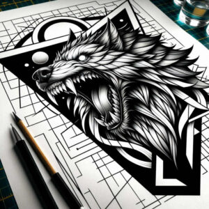 geometric-form-tattoo – tattoo design ideas free ai generated – pure-motif – for-ribs – Gallery: geometric-inkby-ai