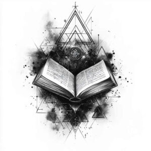 geometric-motif-tattoo – tattoo design ideas free ai generated – minimal-texture – for-elbow – Gallery: geometric-inkby-ai