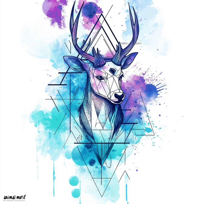 geometric-symbol-tattoo – tattoo design ideas free ai generated – compact – for-stomach – Gallery: geometric-inkby-ai