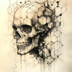 minimalist-geometric-design – tattoo design ideas free ai generated – no-excess – for-ribs – Gallery: geometric-inkby-ai