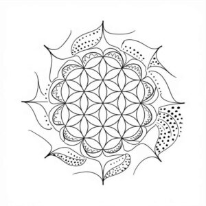 modern-geometric-tattoo – tattoo design ideas free ai generated – no-excess – for-back-of-neck – Gallery: geometric-inkby-ai