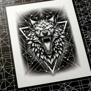 polygon-tattoo – tattoo design ideas free ai generated – understated – for-sternum – Gallery: geometric-inkby-ai
