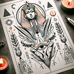 geometric tattoo design ideas retro tattoo blooming center for shoulder blade