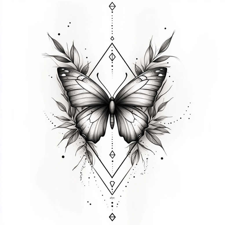 geometric tattoo design ideas abstract polygons eastern influence shows courage