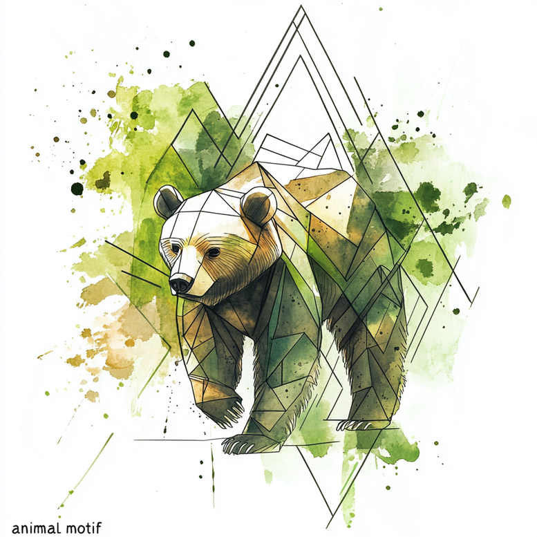 geometric tattoo design ideas repetitive pattern fractal meaning resilience