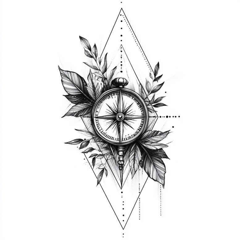 geometric tattoo design ideas octagon infinite pattern meaning strength