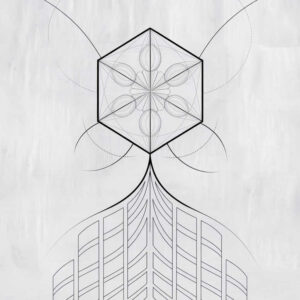 geometric tattoo design ideas clean symmetry mandala border for side