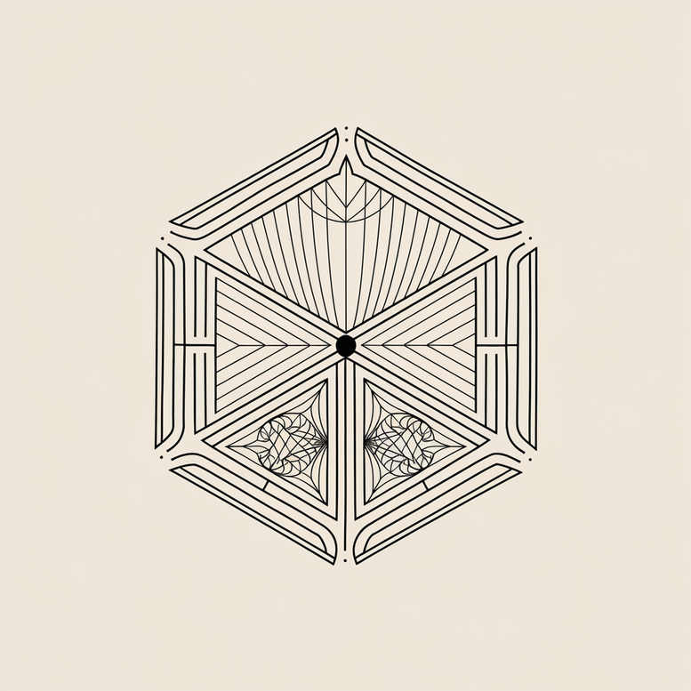 geometric tattoo design ideas math tattoo ornamental rays for neck