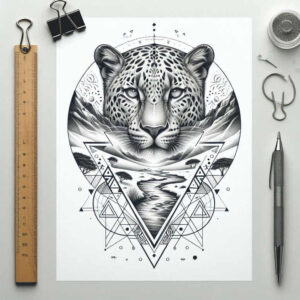 geometric tattoo design ideas traditional flash ornate circle represents endurance