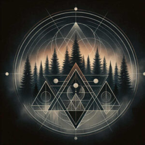 geometric tattoo design ideas traditional flash repetition shows courage