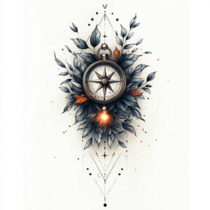 geometric tattoo design ideas modular shape sacred geometry for neck