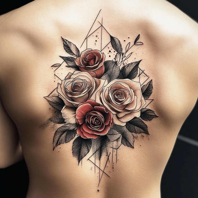 wavy-line-tattoo – tattoo design ideas free ai generated – point-minimal – for-palm – Gallery: geometric-inkby-ai