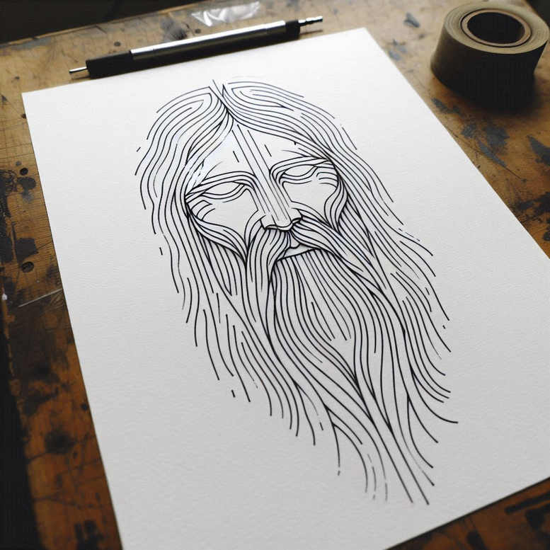 god – tattoo design ideas free ai generated – gentle-shadow – for-wrist – Gallery: god-inkby-ai