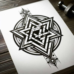 graphic-illustration – tattoo design ideas free ai generated – oldschool-style – for-outer-arm – Gallery: graphic-inkby-ai