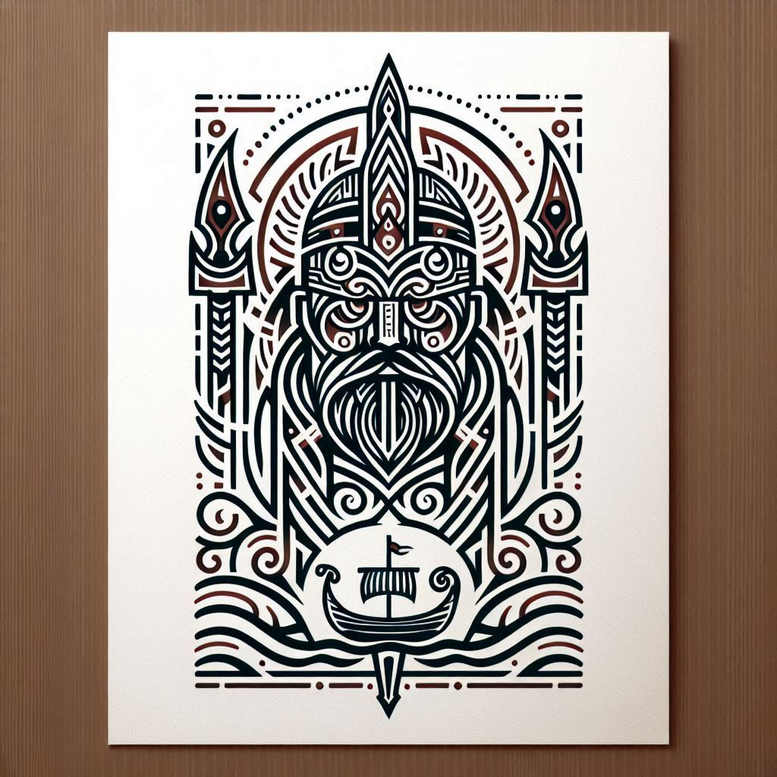 graphic tattoo design ideas circular grid 3D geometry for upper shoulder