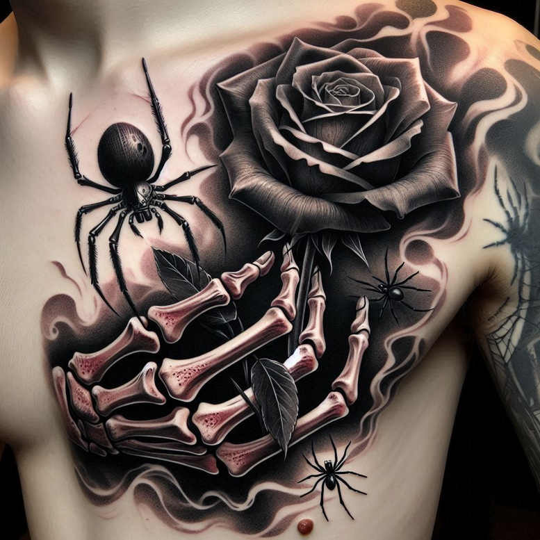 artistic-hands – tattoo design ideas free ai generated – surrealism-disorienting – for-hand – Gallery: hands-inkby-ai