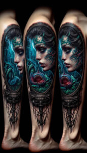 hands-with-glow – tattoo design ideas free ai generated – surrealism-hyperreal – for-palm – Gallery: hands-inkby-ai