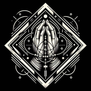 mystical-hands – tattoo design ideas free ai generated – neotraditional-layered-fill – for-shoulder-blade – Gallery: hands-inkby-ai