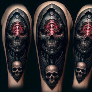 realistic-hands-tattoo – tattoo design ideas free ai generated – neotraditional-bold-texture – for-stomach – Gallery: hands-inkby-ai