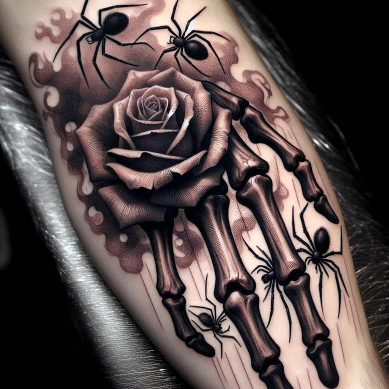 hands tattoo design ideas accent shading graceful for arm