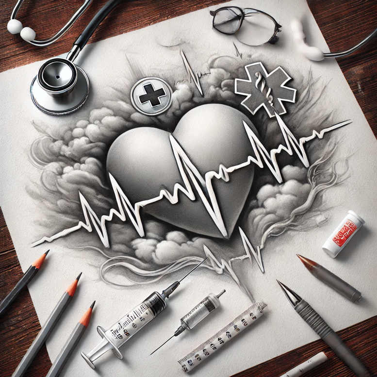 heart-and-lock – tattoo design ideas free ai generated – neotraditional-classic-motifs – for-lower-back – Gallery: hearts-inkby-ai