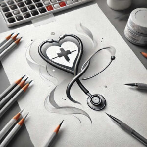 heart-love-symbol – tattoo design ideas free ai generated – realism-realistic-proportions – for-hand – Gallery: hearts-inkby-ai