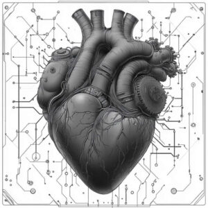 heart-talisman – tattoo design ideas free ai generated – neotraditional-strong-outlines – for-knee – Gallery: hearts-inkby-ai