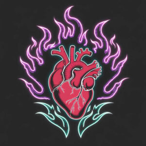 heart-with-crown – tattoo design ideas free ai generated – realism-photo-realistic – for-upper-back – Gallery: hearts-inkby-ai