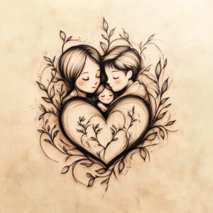 heart-with-flames – tattoo design ideas free ai generated – surrealism-phantasmagoric – for-lower-leg – Gallery: hearts-inkby-ai